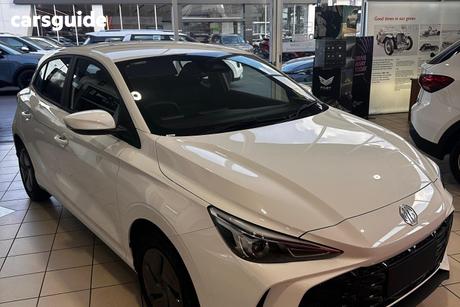 White 2026 MG MG3 Hatchback Vibe