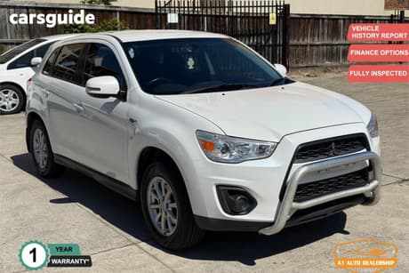 Silver 2012 Mitsubishi ASX Wagon (2Wd)