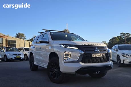 White 2023 Mitsubishi Pajero Sport Wagon Gsr (4Wd) 7 Seat