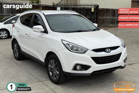White 2014 Hyundai IX35 Wagon Trophy (Fwd)