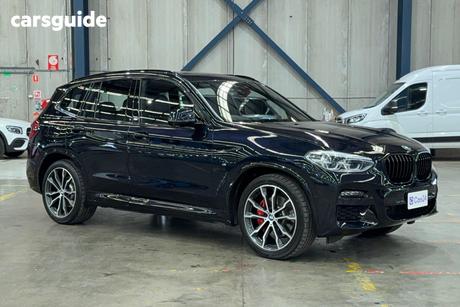 Black 2021 BMW X3 Wagon Xdrive30I M Sport
