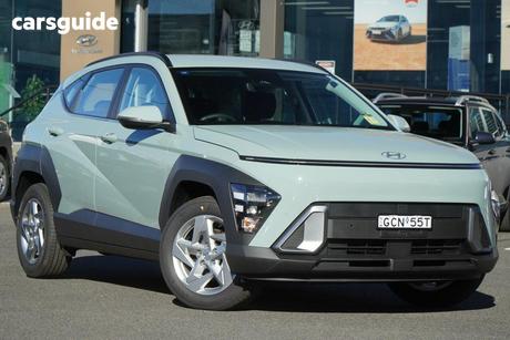 Green 2026 Hyundai Kona Wagon Hybrid