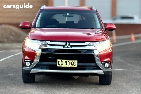 Red 2016 Mitsubishi Outlander Wagon Ls Safety Pack (4X2)