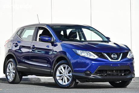 Blue 2017 Nissan Qashqai Wagon St (4X2)