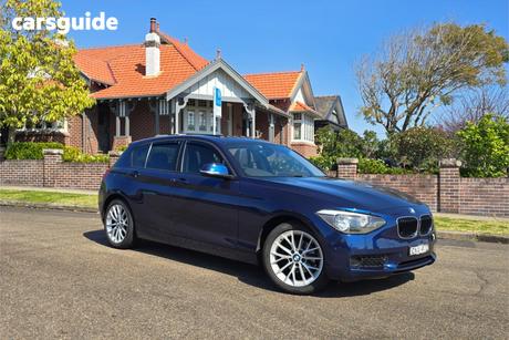 Blue 2013 BMW 116I Hatchback 16I