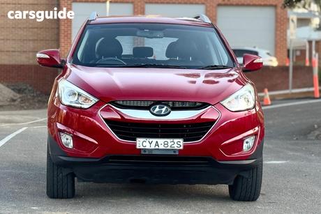 Red 2015 Hyundai IX35 Wagon Elite (Awd)