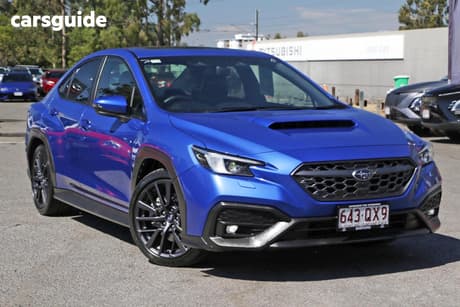 Blue 2022 Subaru WRX Sedan Rs (Awd)