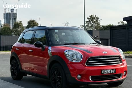 Red 2011 Mini Countryman Wagon Cooper Sd All4
