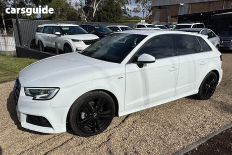 White 2020 Audi A3 Sportback 35 Tfsi (1.4 Tfsi Cod)