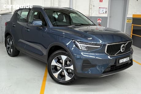 Blue 2025 Volvo XC40 Wagon Plus B4