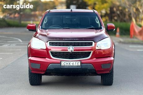Red 2012 Holden Colorado Crew Cab Pickup Lx (4X4)