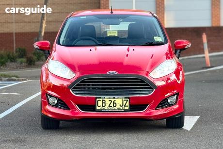 Red 2013 Ford Fiesta Hatchback Sport