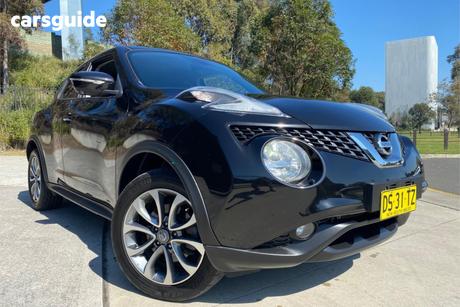 Black 2018 Nissan Juke Wagon Ti-S (Awd)