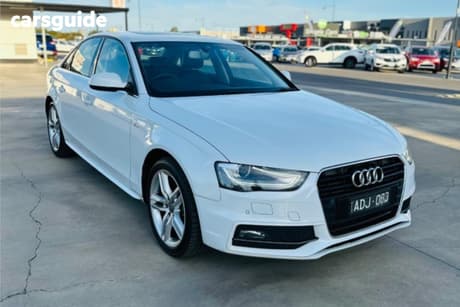 White 2015 Audi A4 Sedan 1.8 Tfsi