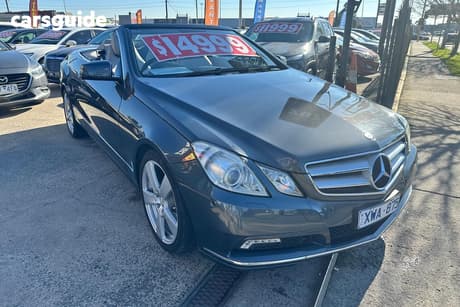2010 Mercedes-Benz E350 Cabriolet Avantgarde