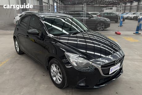 Black 2017 Mazda 2 Hatchback Maxx