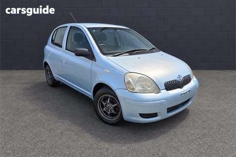 Blue 2005 Toyota Echo Hatchback