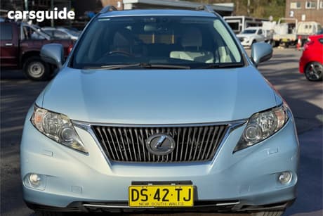 Blue 2009 Lexus RX350 Wagon Prestige