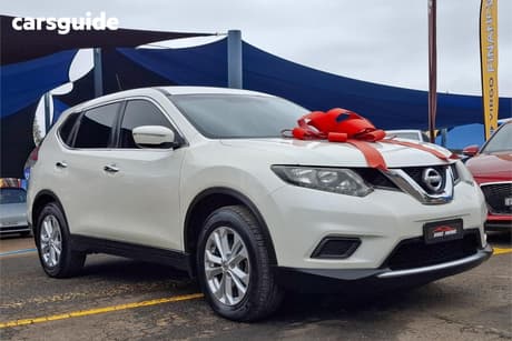 White 2017 Nissan X-Trail Wagon St-L 7 Seat (2Wd)