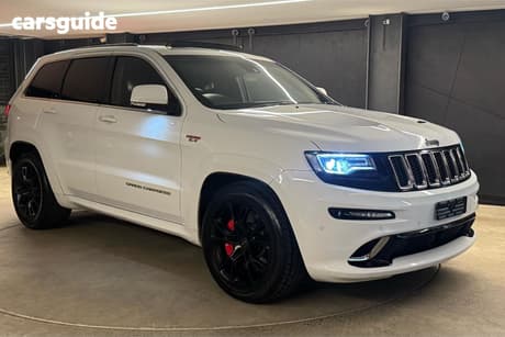 White 2014 Jeep Grand Cherokee Wagon Srt 8 (4X4)