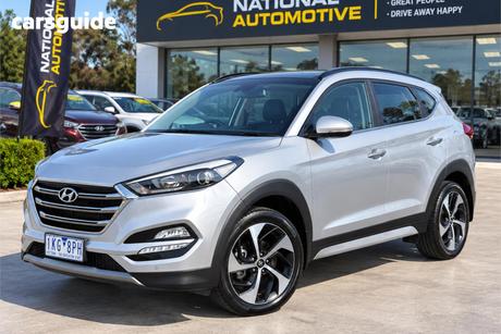 Silver 2017 Hyundai Tucson Wagon Highlander (Awd)