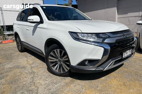 White 2021 Mitsubishi Outlander Wagon Ls 7 Seat (2Wd)