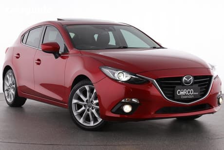 Red 2016 Mazda 3 Hatchback Sp25 Astina