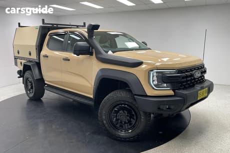 Beige 2025 Ford Ranger Double Cab Chassis Xlt 3.0 (4X4)