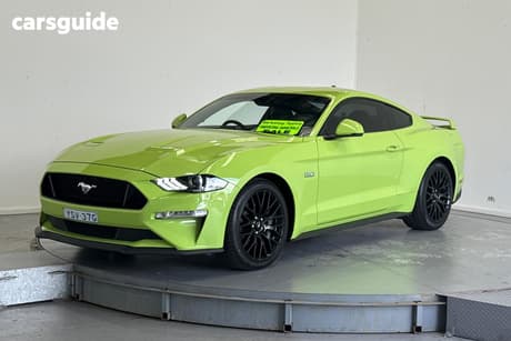 Green 2020 Ford Mustang Fastback Gt 5.0 V8