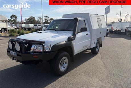 White 2012 Nissan Patrol Leaf Cab Chassis Dx (4X4)