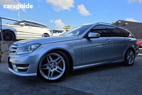 Silver 2012 Mercedes-Benz C250 Wagon Cdi Elegance Be