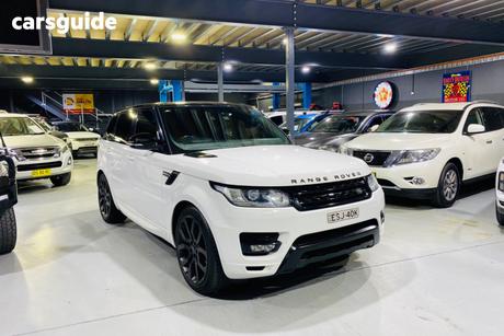 White 2016 Land Rover Range Rover Sport Wagon 3.0 Tdv6 Se