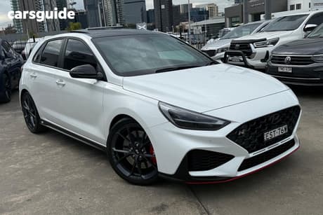 White 2021 Hyundai I30 Hatchback N Premium