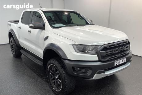 White 2020 Ford Ranger Double Cab Pick Up Raptor 2.0 (4X4)
