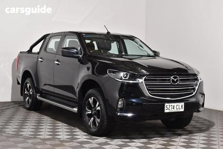 Black 2021 Mazda BT-50 Dual Cab Pick-up Xtr (4X4)