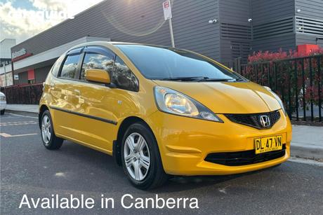 Yellow 2008 Honda Jazz Hatchback Gli