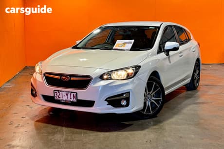 White 2018 Subaru Impreza Hatchback 2.0I-L (Awd)