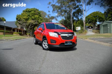 Red 2016 Holden Trax Wagon Ls