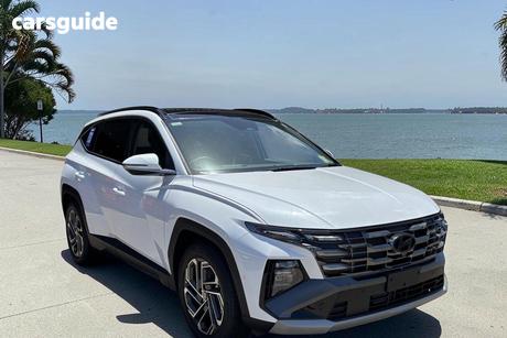 Silver 2026 Hyundai Tucson Wagon Premium Hybrid (Awd)