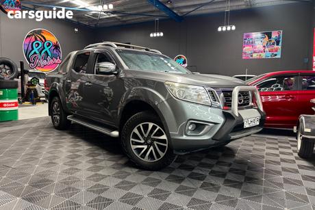 Grey 2016 Nissan Navara Dual Cab Utility St-X (4X4) (Sunroof)