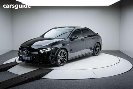 Black 2022 Mercedes-Benz A35 Sedan 4Matic