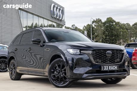 Black 2024 Mazda CX-80 Wagon G40E Azami