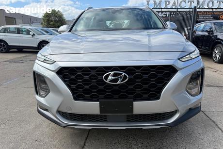 Silver 2020 Hyundai Santa FE Wagon Active (Awd)