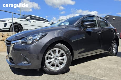Grey 2018 Mazda 2 Hatchback Maxx