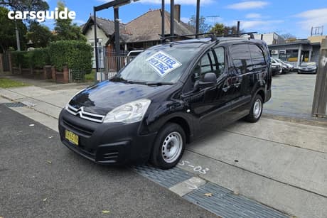 Black 2017 Citroen Berlingo Van 1.6 Hdi Etg Long