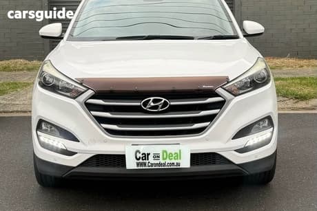 White 2018 Hyundai Tucson Wagon Active X (Fwd)