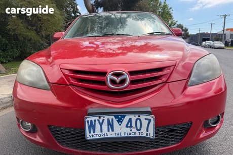 Red 2004 Mazda 3 Hatchback Sp23