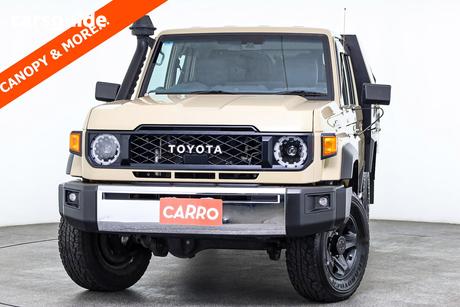 Beige 2025 Toyota Landcruiser 70 Series Double Cab Chassis Lc79 Gxl + Diff Locks