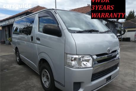 Silver 2019 Toyota HiAce Van Dx