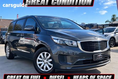 Grey 2016 Kia Carnival Wagon S